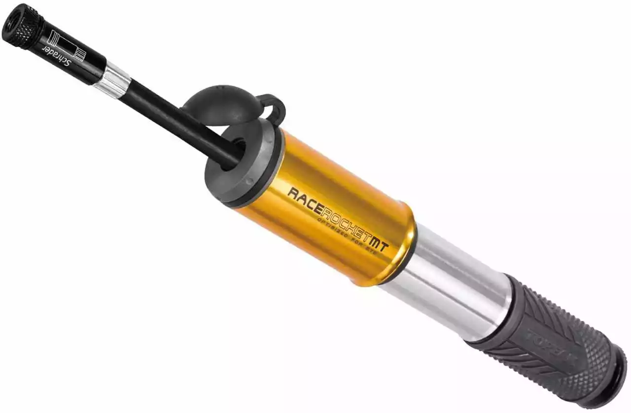 Topeak Minipumpe RaceRocket MT Gold – Bild 2