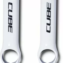 Cube Bar Ends HPA White