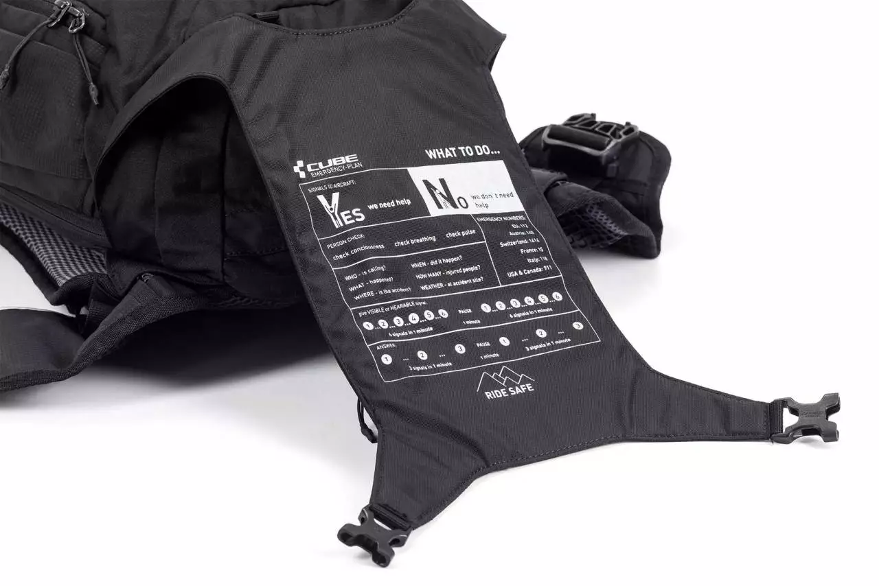 Cube Rucksack EDGE TRAIL Black – Bild 2