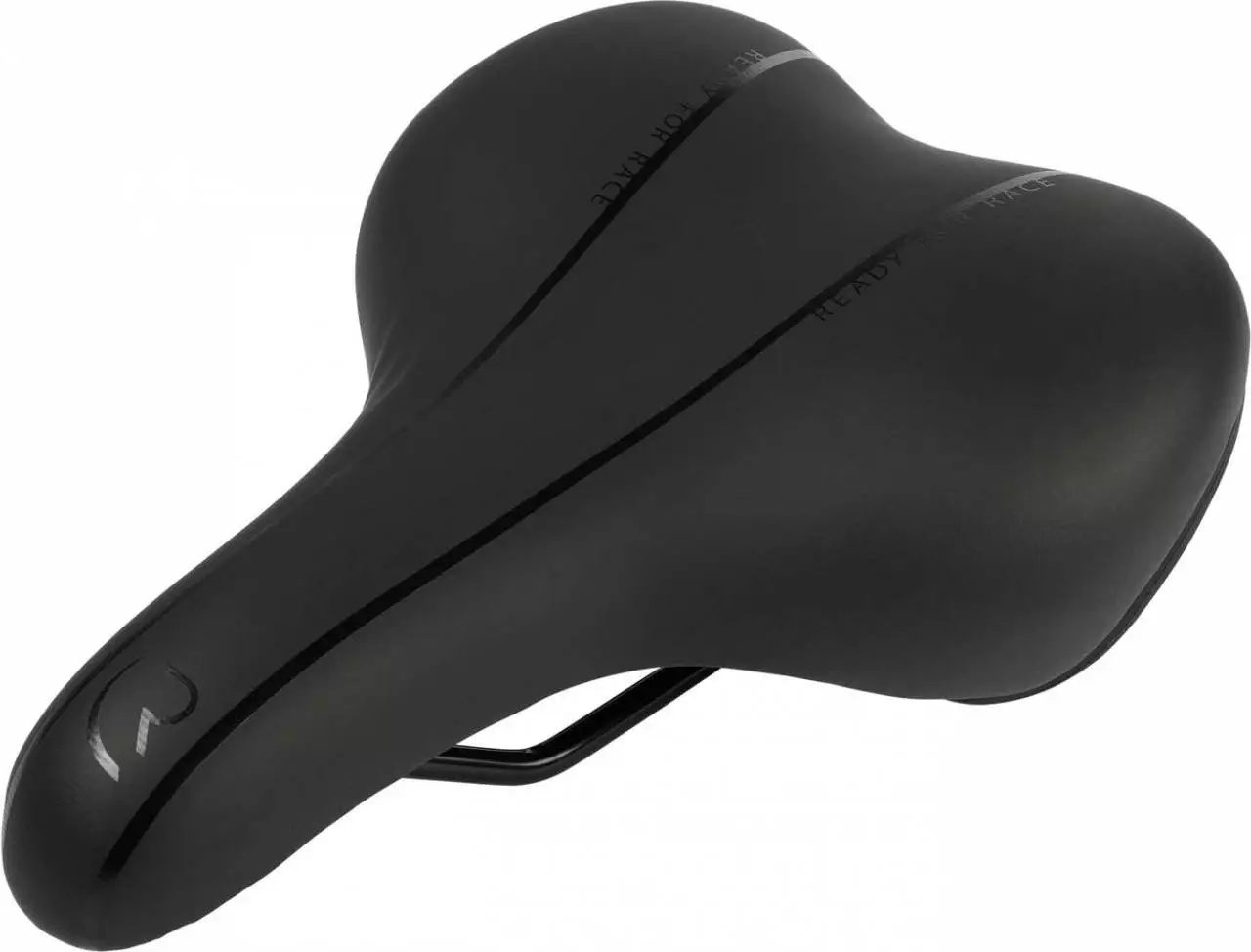 RFR Sattel TREKKING CITY D2 & Gel Black – Bild 3