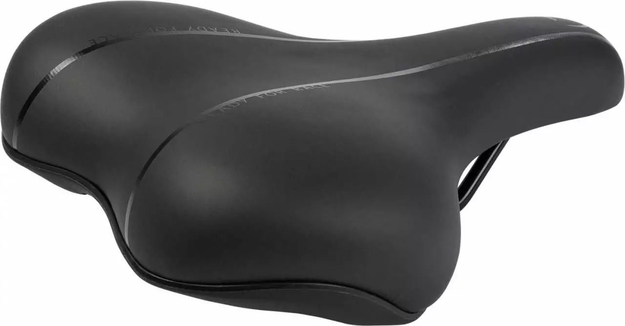 RFR Sattel TREKKING CITY D2 & Gel Black – Bild 4