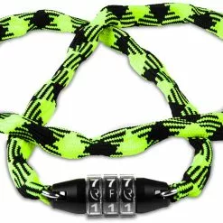 RFR Zahlenkettenschloss Style CMPT Neon Yellow N Black