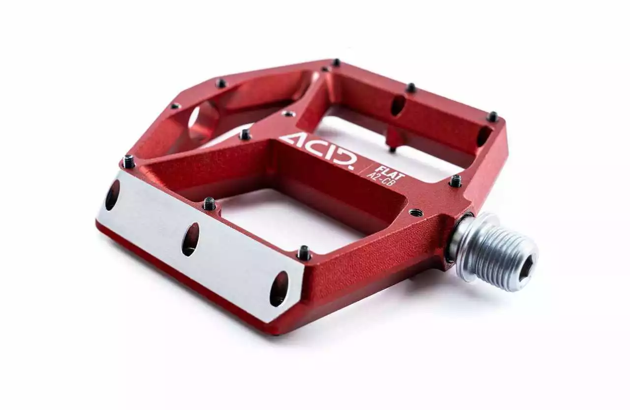 ACID Pedale FLAT A2-IB - Red – Bild 2