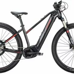 Conway Cairon S 5.0 750 Black Metallic / Red Metallic Matt E-Bike Hardtail Mountainbike Damen