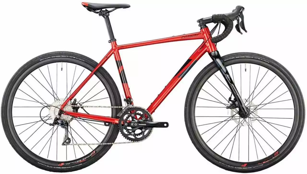 Conway GRV 3.0 Red Metallic / Black Metallic Cyclocross